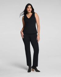 Pantalon évasé à pli nervuré en ponte PerfectFit SuperSmooth Spanx