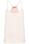 Twinset Satin spaghetti Straps Tank