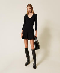 Twinset Fitted Knit Dress
