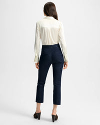 Veronica Beard Monique Silk Button-Down Shirt