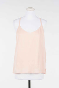 Twinset Satin spaghetti Straps Tank