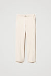 Twinset Trousers With Oval T Waist Strap And Crease Pant