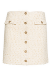 Twinset Logo-Engraved Buttons Skirt