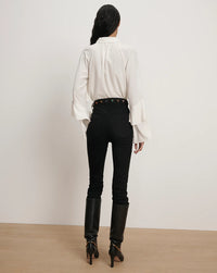 Veronica Beard  Demaris Ruffled Button-Down Blouse