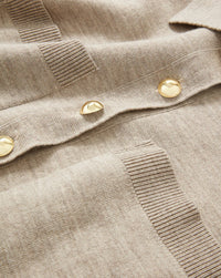 Veronica Beard Madden Merino Wool Mini Shirtdress