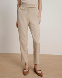Veronica Beard Renzo Slim-Leg Pant