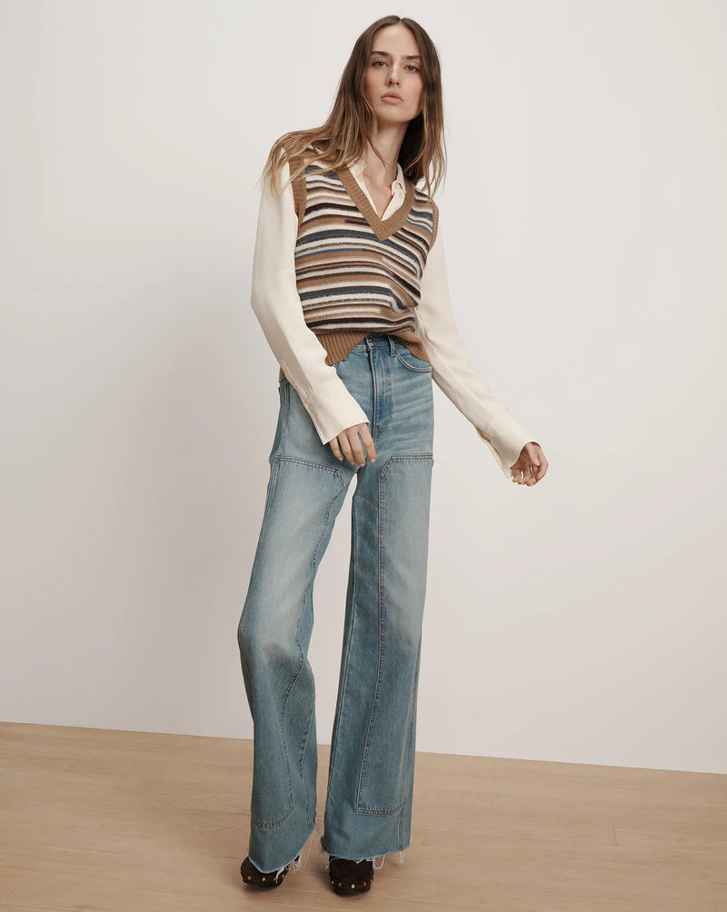 Veronica Beard Helenka Wool Sweater Vest