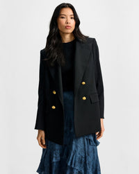 Veronica Beard Rhys Wool Dickey Jacket