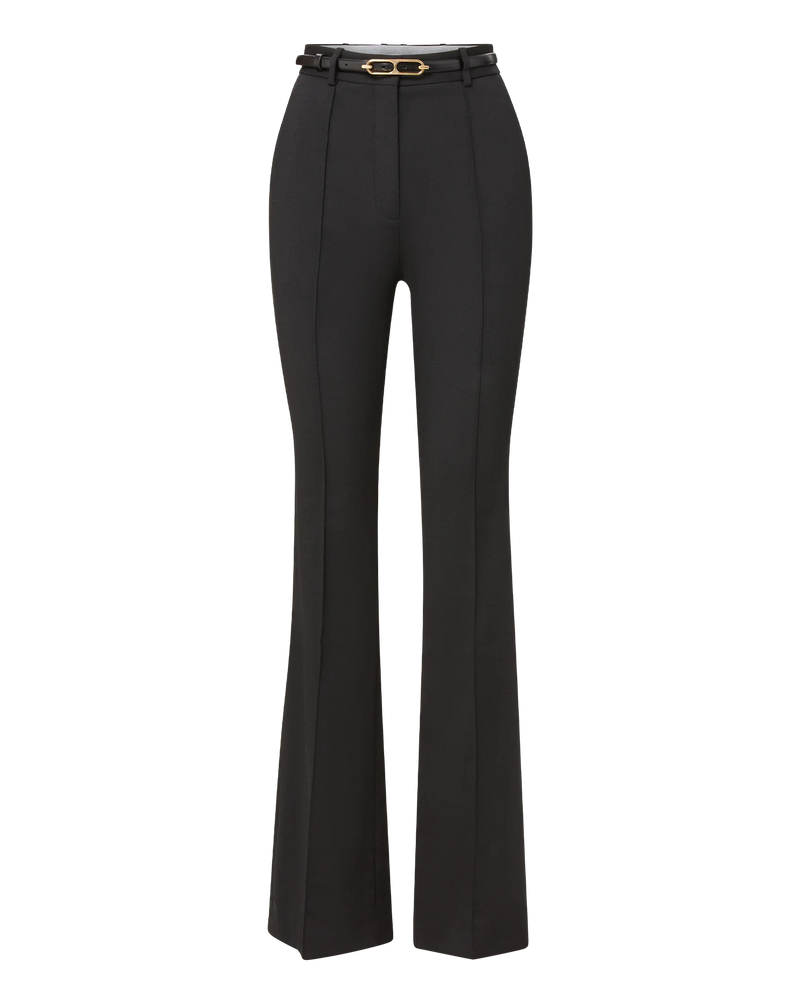 Veronica Beard Gracie Belted Flare Pant
