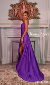 Jessica Angel High Slit Gown