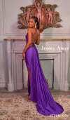 Jessica Angel High Slit Gown