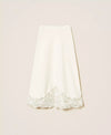 Twinset Lace Detailed Midi Skirt