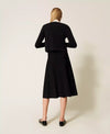 Twinset Knit midi skirt