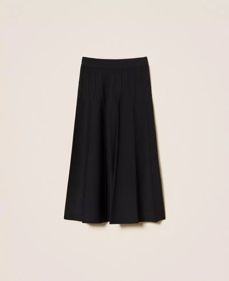 Twinset Knit midi skirt