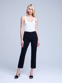 L'Agence Alexia Cropped Jeans