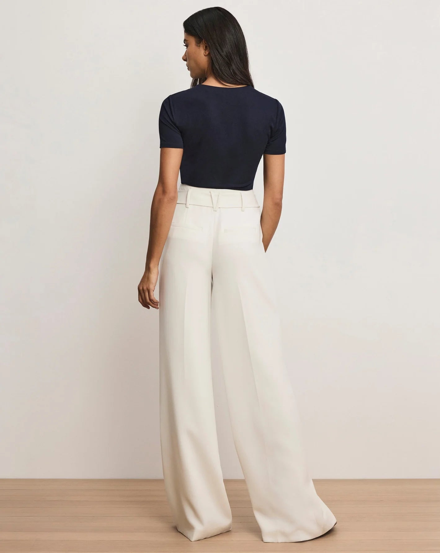 Pantalon large ceinturé Tai Veronica Beard