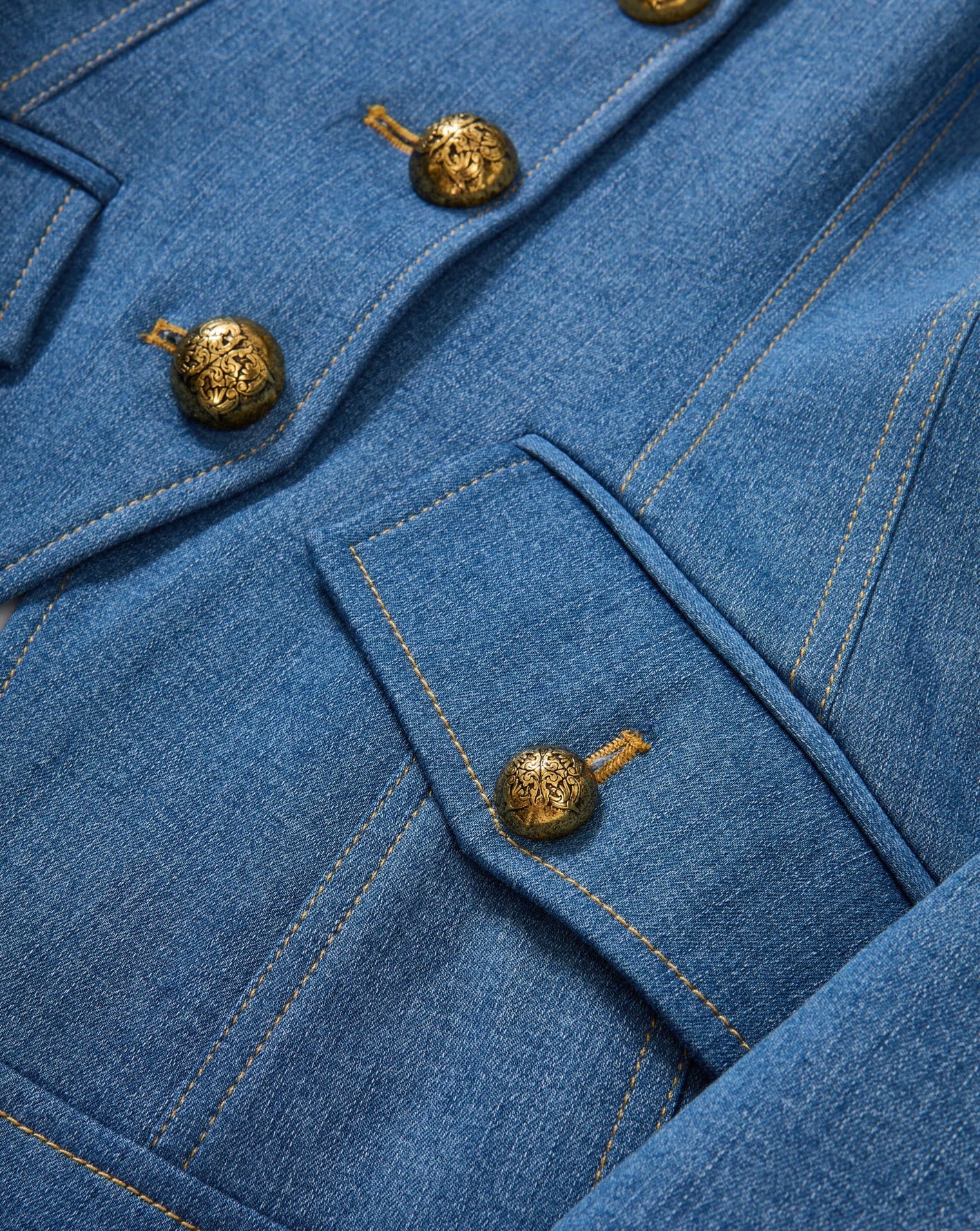 Veronica Beard Randy Denim Dickey Jacket