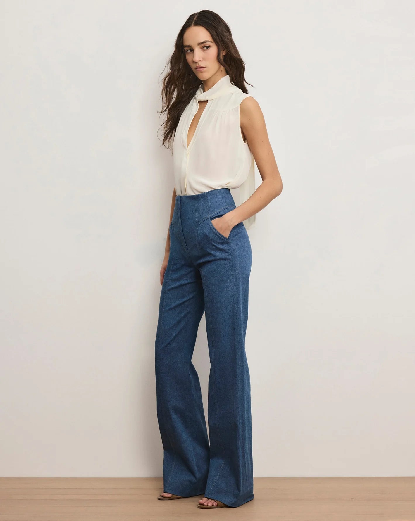 Veronica Beard Frenkle Denim Pant
