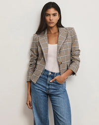 Veronica Beard Hosanna Dickey Jacket Malt Multi