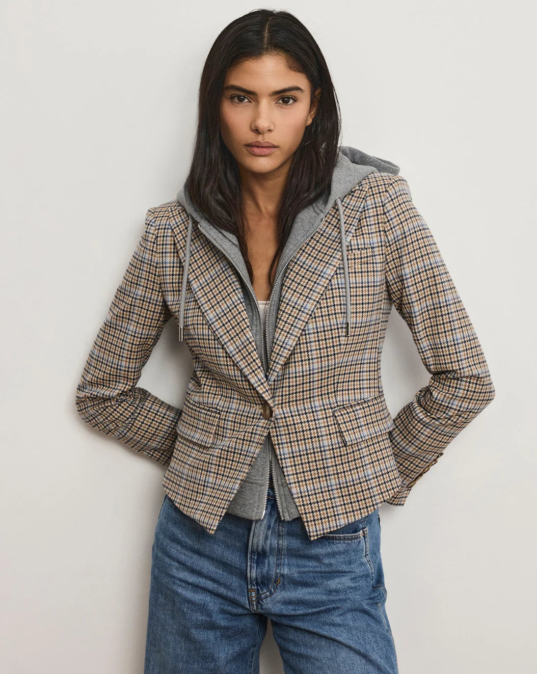 Veronica Beard Hosanna Dickey Jacket Malt Multi