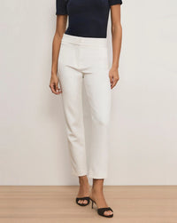 Veronica Beard Renzo Clean Waistband Pant