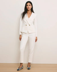 Veronica Beard Renzo Clean Waistband Pant