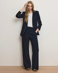 Veronica Beard Battista Dickey Jacket Navy
