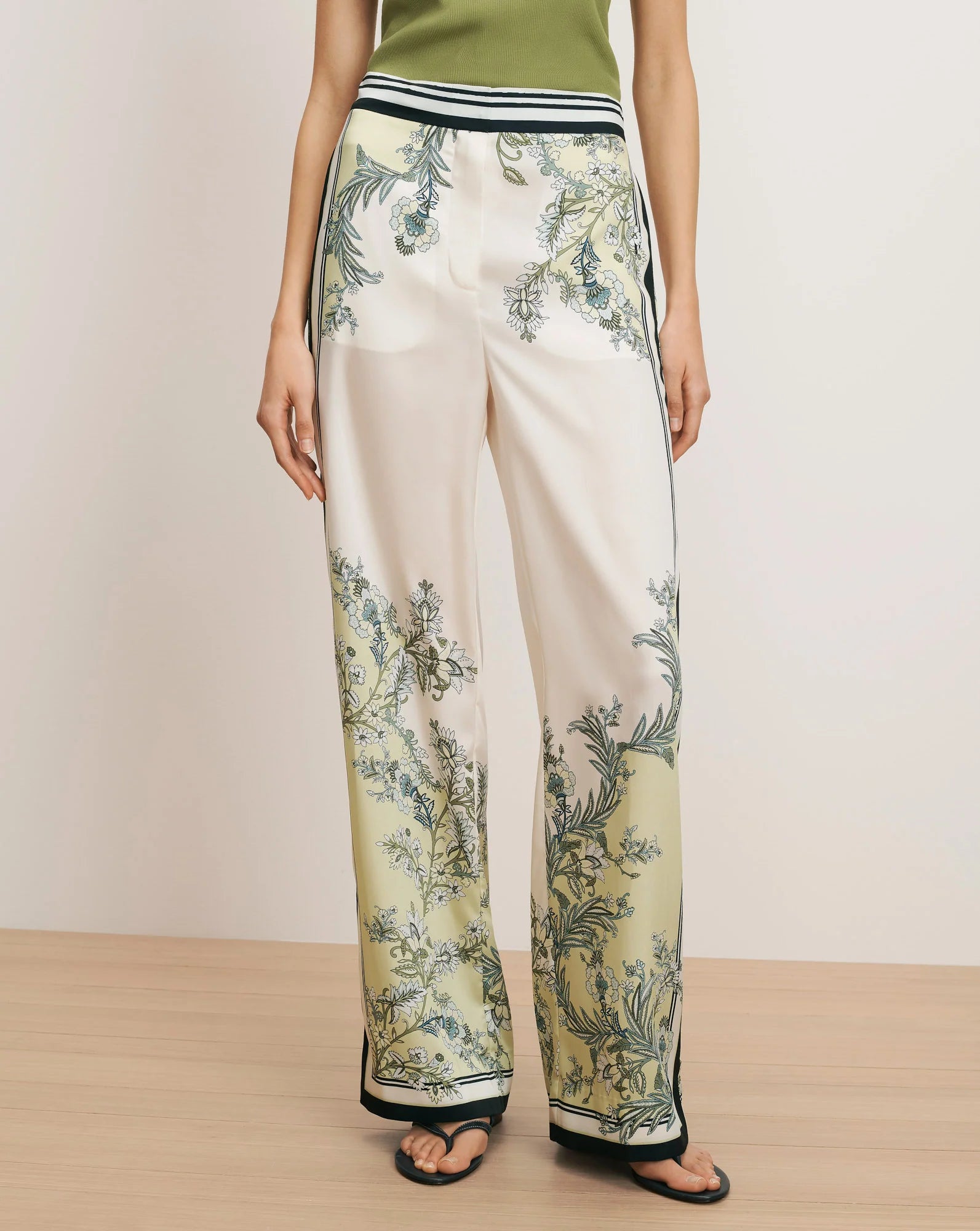 Veronica Beard Grigore Wide-Leg Pant