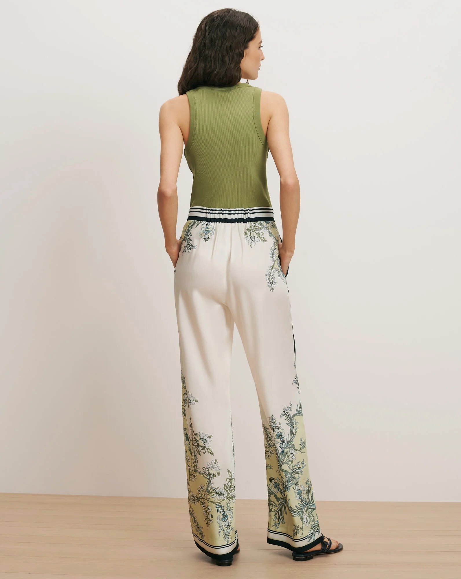 Veronica Beard Grigore Wide-Leg Pant