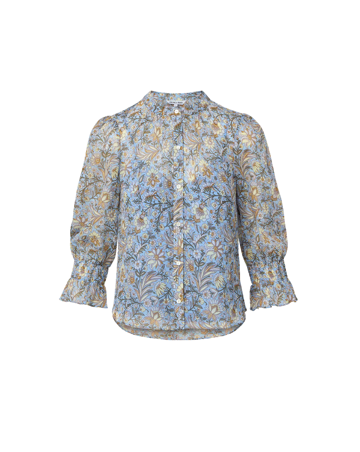 Veronica Beard Ashlynn Floral Blouse