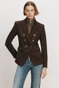 Veronica Beard Miller Dickey Jacket Espresso