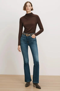 Veronica Beard Mylie Top Espresso