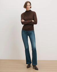 Veronica Beard Mylie Top Espresso