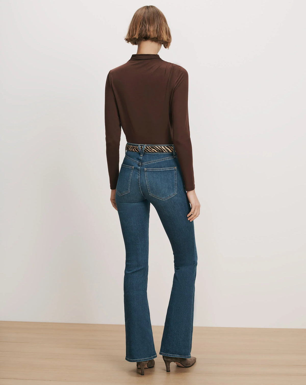 Veronica Beard Mylie Top Espresso
