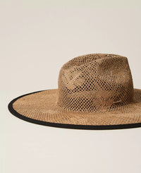 Twinset Straw-Effect Hat With Flowers