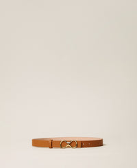 Twinset Reversible Leather Belt With Logo