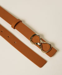 Twinset Reversible Leather Belt With Logo