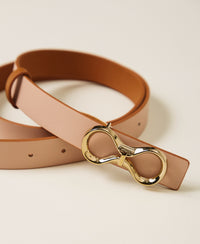 Twinset Reversible Leather Belt With Logo