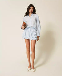 Twinset Chemise en Popeline Rayée