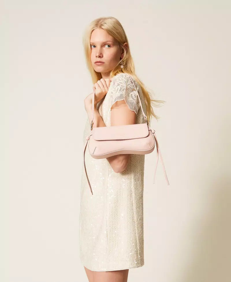 Twinset Short Bouclé Dress With Sequins