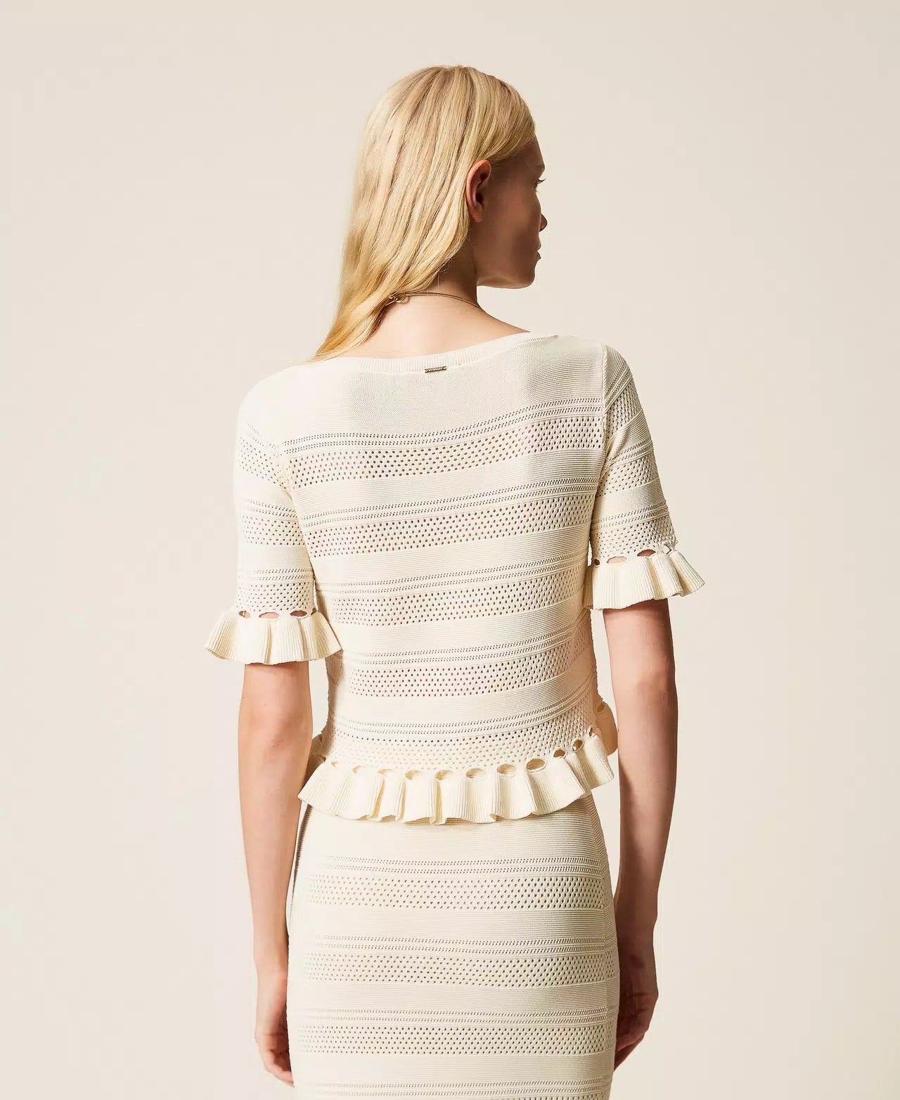 Twinset Jumper With Ruffles