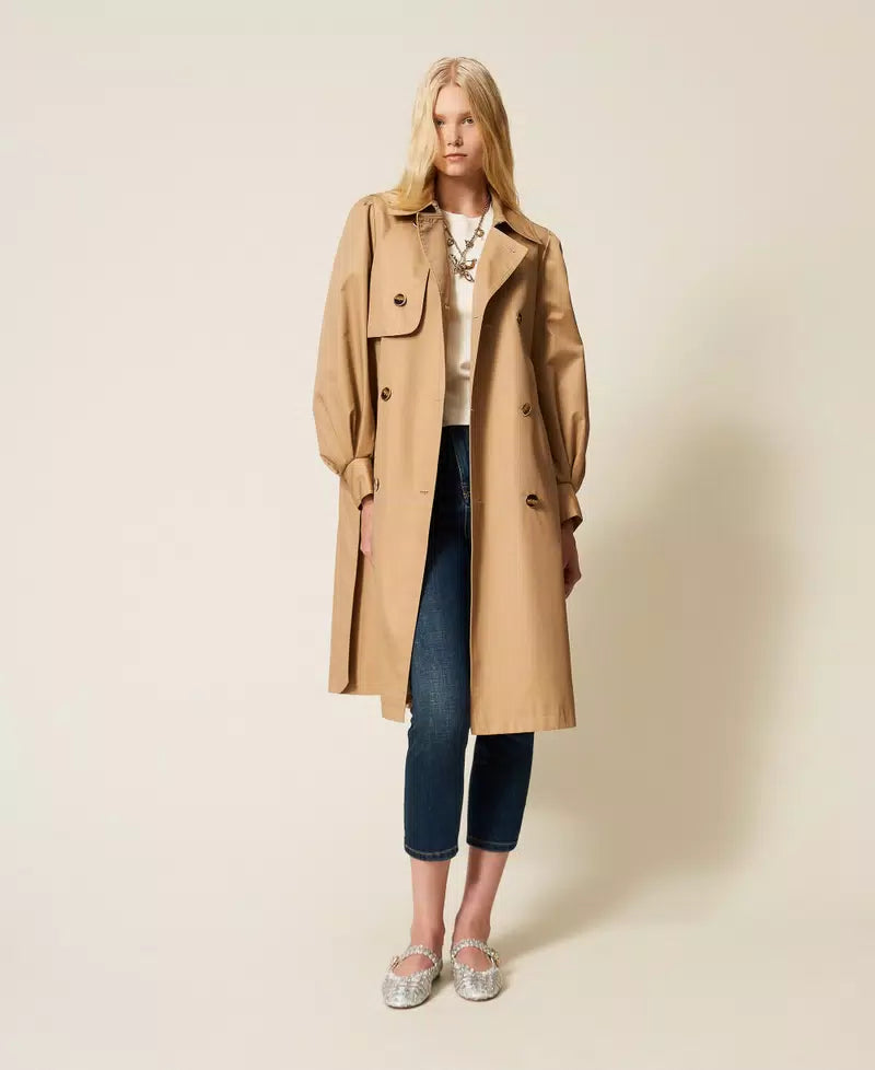 Twinset Short Sleeve Jumper With Lace