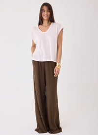 Majestic Filatures Sleeveless White