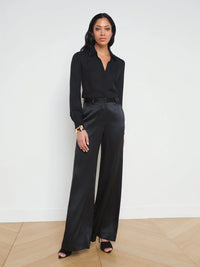 L'Agence Pilar Wide Leg Pant