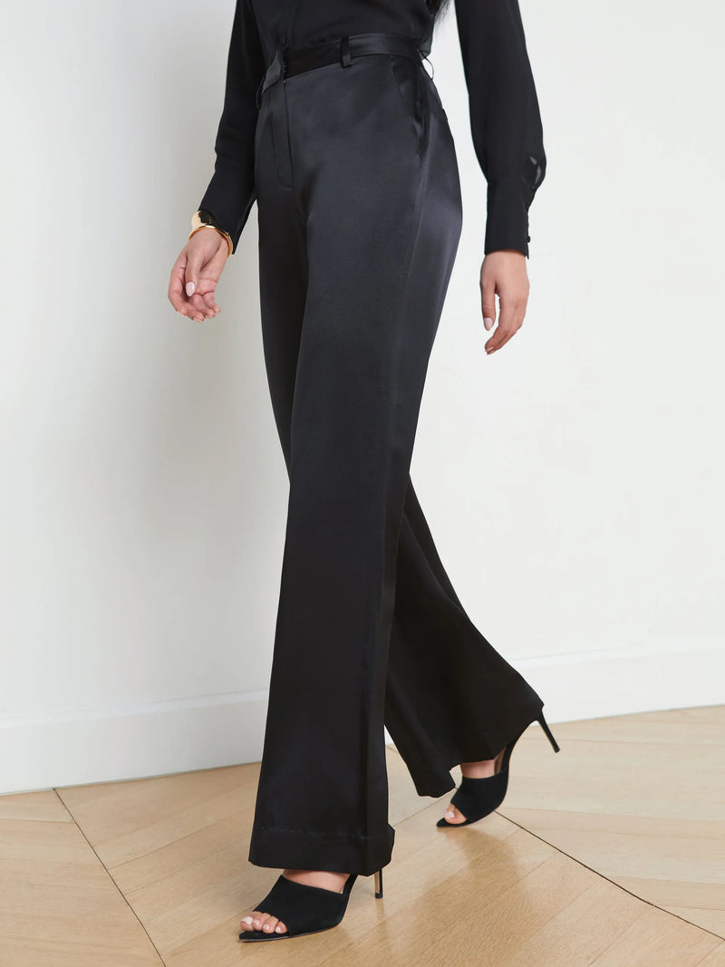 L'Agence Pilar Wide Leg Pant