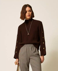 Twinset Jumper With Metal Buttons