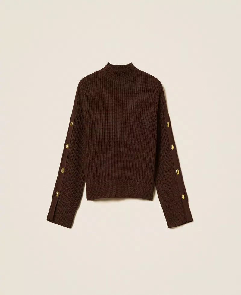 Twinset Jumper With Metal Buttons