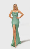 Jessica Angel Ruffle Panel Gown