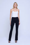 L'Agence Abilene High-Rise Boot Slit Pants