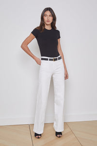 L'Agence Clayton High-Rise Wide-Leg Jeans